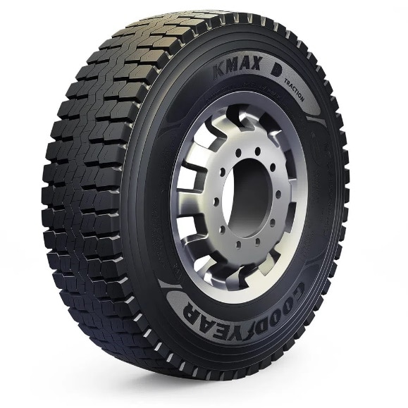 Pneu 295/80R22.5 Borrachudo Goodyear – Kmax D
